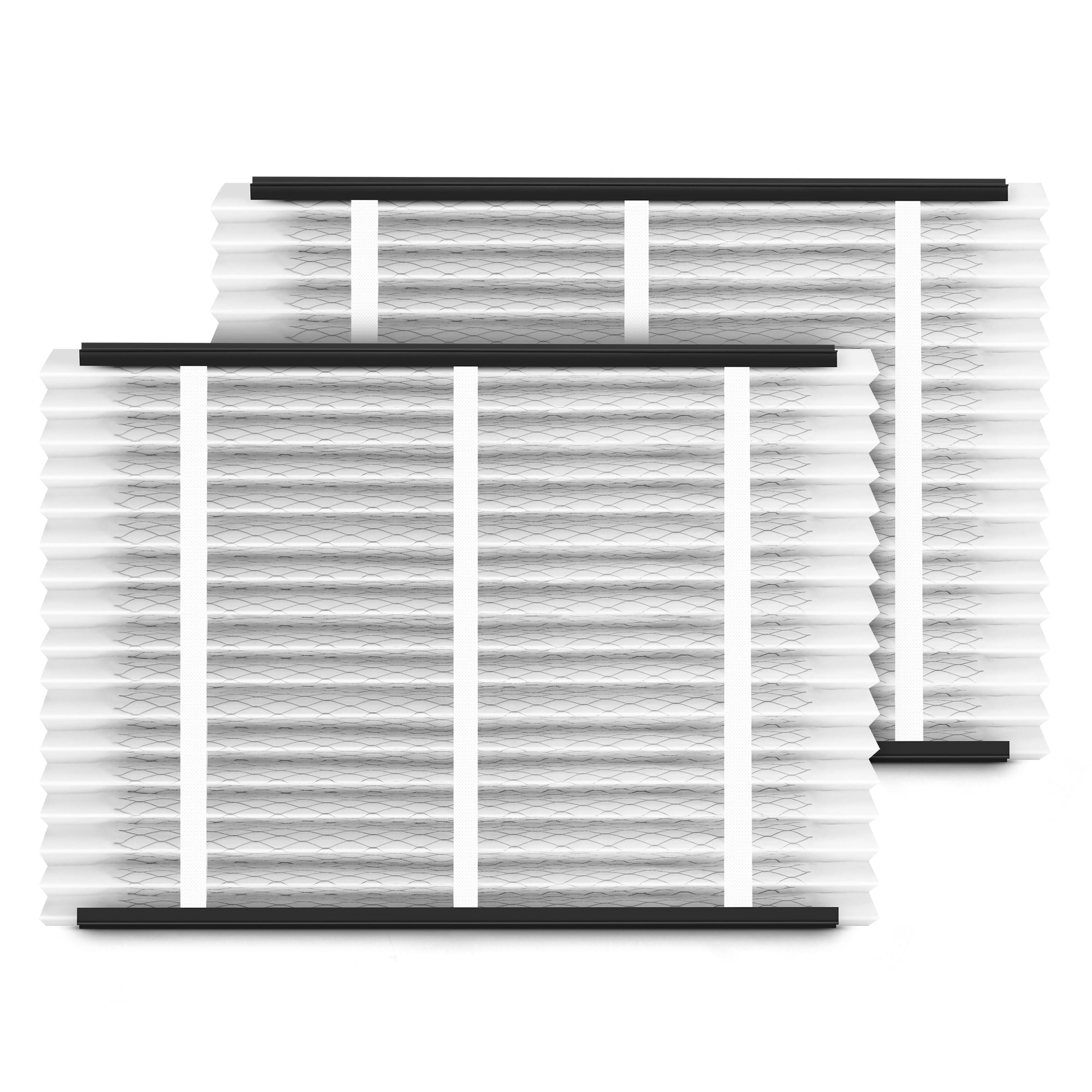 2-Pack AprilAire 410 Air Filter Replacement - MERV 11, 16x28x4 Inch, For Models 1410, 1610, 2410, Etc.