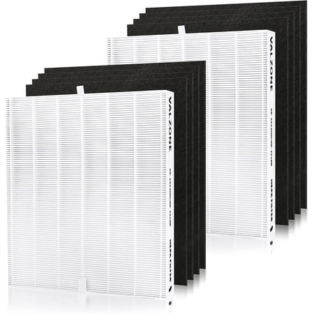 DAJDAH AP-1512HH Replacement Air Filters 2 HEPA + 8 Carbon Filters Compatible with Coway Models