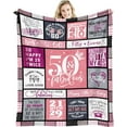 thumbnail image 1 of DAJU 40th Birthday Gifts Women 40 Year Old Birthday Gifts for Women Forty Birthday Gifts for Women 40th Birthday 40th Birthday Decorations Women 40 Yr Old Birthday Gifts Throw Blanket(30*40inch), 1 of 7