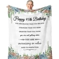 thumbnail image 1 of DAJU 85th Birthday Gifts for Women/Men 85 Years Old Birthday Decoration Blanket Gift(30*40inch), 1 of 6