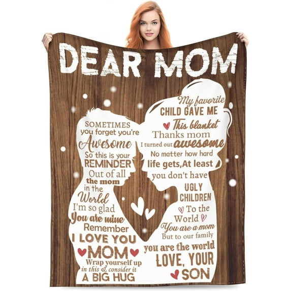 DAJU Best Dad Ever Gifts Idea Blanket Flannel Soft and Comfortable Anti static Bed Sofa Blanket(60*80inch)