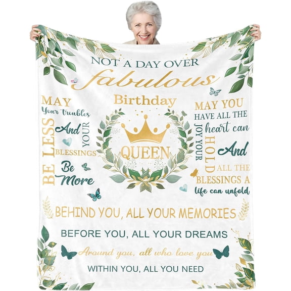 DAJU Birthday Queeen Blanket(30*40inch)