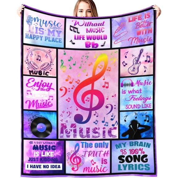 DAJU Dancer Gifts Blanket Dance Life Flannel Fleece for Sofa Couch Bed Office All Season(30*40inch)