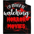 thumbnail image 1 of DAJU Horror Movie Watching Blanket Blanket Gifts Fleece Picnic for Men Kids Summer Soft Throw Fuzzy Blankets for Couch House Travel(50*60inch), 1 of 6