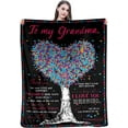 thumbnail image 1 of DAJU Sunflower Love Letter Blanket Flannel Soft and Comfortable Anti static Bed Sofa Blanket(50*60inch), 1 of 5