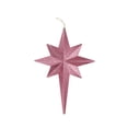 thumbnail image 1 of DAK 20" Pink Glittered Bethlehem Star Shatterproof Christmas Ornament, 1 of 3