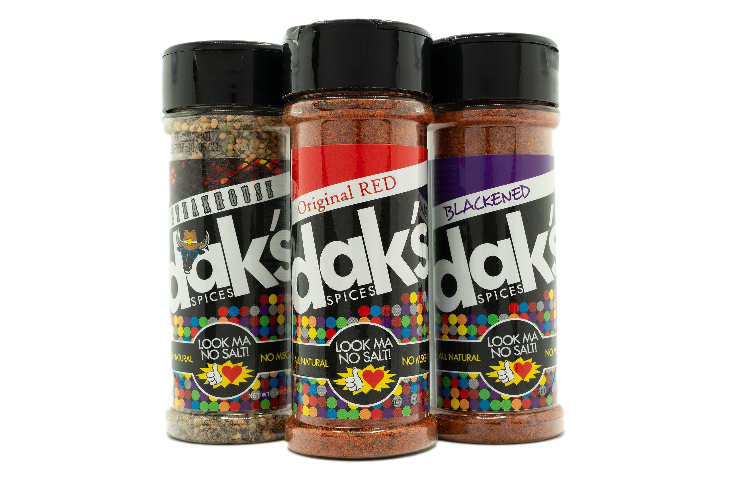DAK's Spices BBQ Grill MMF7 Seasoning Blends 100 Salt Healthy