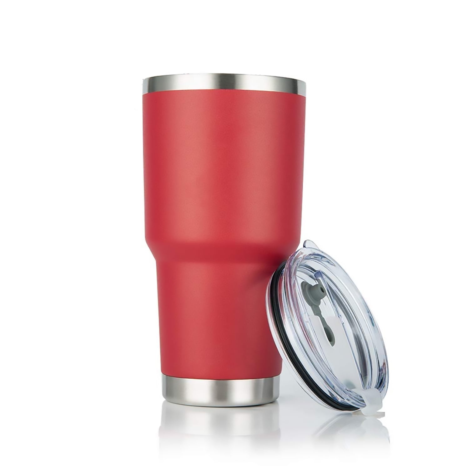 Fellow Carter 20 Oz Cold Travel Tumbler – Stainless Steel Vacuum-Insulated Mug With Spill-Resistant Lid & Straw, Matte White