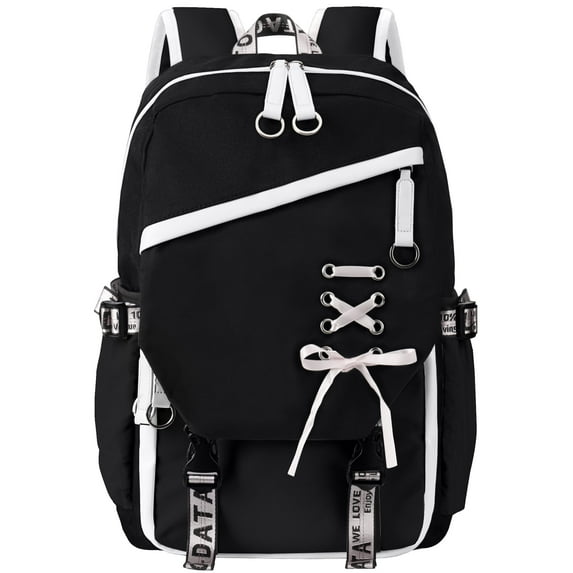 DAKIMOE School Backpack for Teens Middle School Bookbag Students Lightweight Durable Casual Outdoor Daypack College