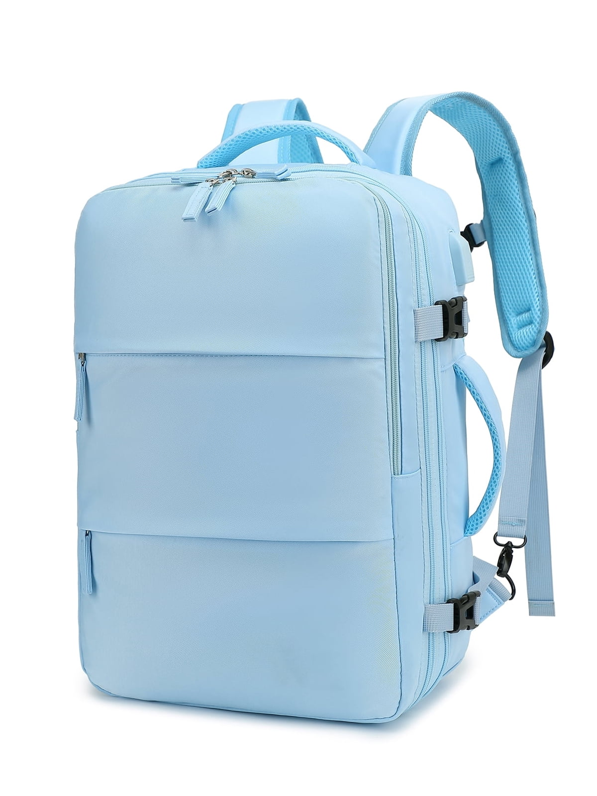 DAKIMOE Backpacks for Adults Laptop Backpack Travel School Backpacks for Women Men Carry On 19 with USB Charging Port Flight Approved Waterproof