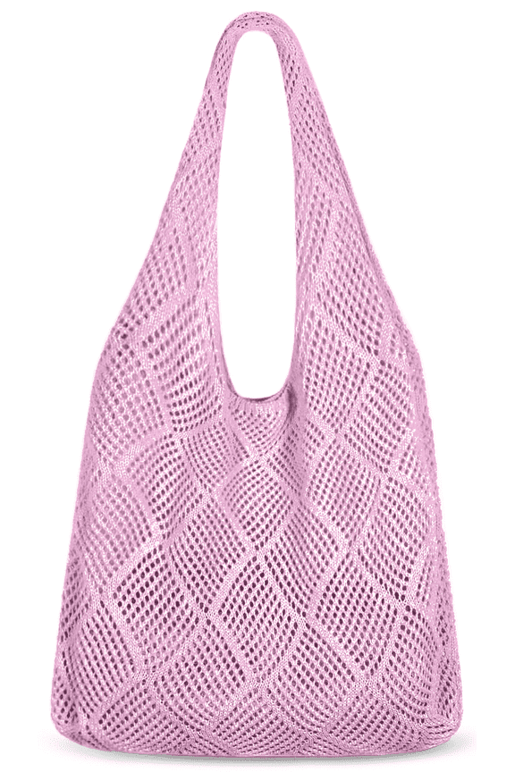 Bag Crochet Bags for Women Summer Mesh Beach Tote Bag Knit Hobo Bag Vacation Boho Tote Bag
