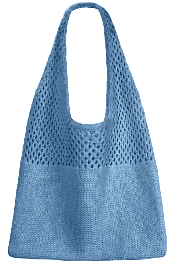 Bag Crochet Bags for Women Summer Mesh Beach Tote Bag Knit Hobo Bag Vacation Boho Tote Bag