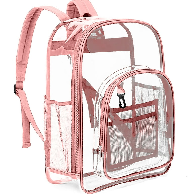Popular Fashionable Bookbag, School Bag, Travel Bag, PVC Bag See Through  Bag Clear Bag Stadium Approved, Transparent See Through Clear Backpack