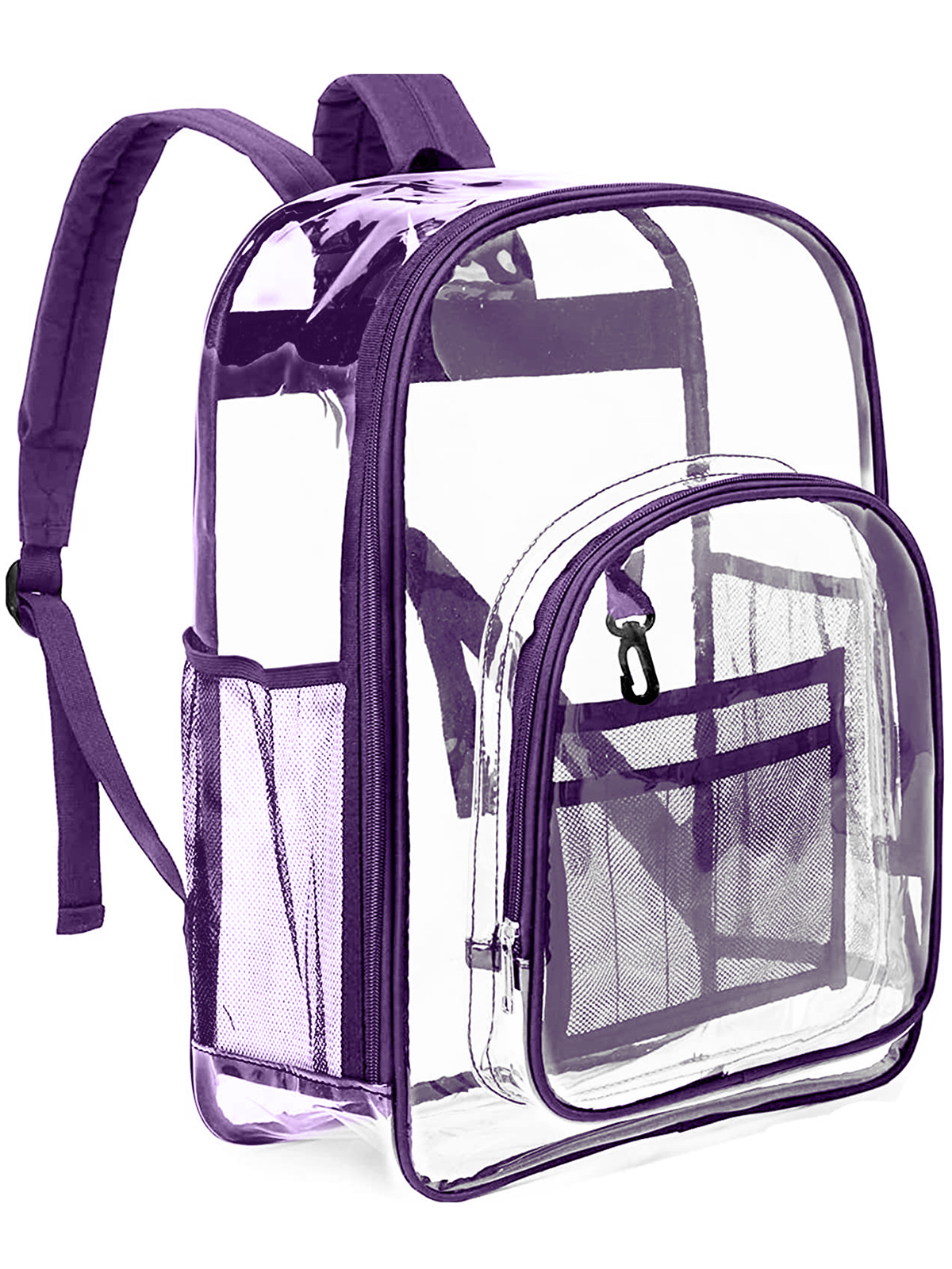 Transparent Mesh Backpacks for School Kids, Beach, Travel Mesh See