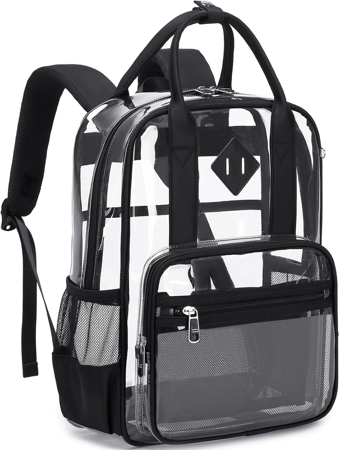 Small Clear Backpack For School Transparent Bookbag For Kids Heavy Duty Pvc See Through Backpack Stadium Approved Small Clear Backpack For School Transparent Bookbag For Kids Heavy Duty Pvc See Through Backpack Stadium Approved