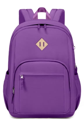 School Backpack for College High Middle School with Computer Compartment Large Capacity Scratch-proof for Travel College Bussiness, Purple