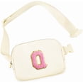 thumbnail image 1 of DAKIMOE Fanny Packs Purse Crossbody Belt Bag Waist Packs with Letter 4 5 6 7 8 9 10 11 12 13 Year Old Personalized Birthday Gift for Christmas Teens Sister Her, 1 of 7