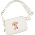 thumbnail image 1 of DAKIMOE Fanny Packs Purse Crossbody Belt Bag Waist Packs with Letter 4 5 6 7 8 9 10 11 12 13 Year Old Personalized Birthday Gift for Christmas Teens Sister Her, 1 of 7