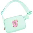 thumbnail image 1 of DAKIMOE Fanny Packs Purse Crossbody Belt Bag Waist Packs with Letter 4 5 6 7 8 9 10 11 12 13 Year Old Personalized Birthday Gift for Christmas Teens Sister Her, 1 of 7