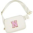 thumbnail image 1 of DAKIMOE Fanny Packs Purse Crossbody Belt Bag Waist Packs with Letter 4 5 6 7 8 9 10 11 12 13 Year Old Personalized Birthday Gift for Christmas Teens Sister Her, 1 of 7
