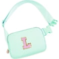 thumbnail image 1 of DAKIMOE Fanny Packs Purse Crossbody Belt Bag Waist Packs with Letter 4 5 6 7 8 9 10 11 12 13 Year Old Personalized Birthday Gift for Christmas Teens Sister Her, 1 of 7