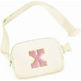 thumbnail image 1 of DAKIMOE Fanny Packs Purse Crossbody Belt Bag Waist Packs with Letter 4 5 6 7 8 9 10 11 12 13 Year Old Personalized Birthday Gift for Christmas Teens Sister Her, 1 of 7