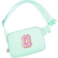 thumbnail image 1 of DAKIMOE Fanny Packs Purse Crossbody Belt Bag Waist Packs with Letter 4 5 6 7 8 9 10 11 12 13 Year Old Personalized Birthday Gift for Christmas Teens Sister Her, 1 of 7