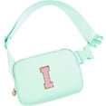 thumbnail image 1 of DAKIMOE Fanny Packs Purse Crossbody Belt Bag Waist Packs with Letter 4 5 6 7 8 9 10 11 12 13 Year Old Personalized Birthday Gift for Christmas Teens Sister Her, 1 of 7