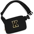 thumbnail image 1 of DAKIMOE Fanny Packs Purse Crossbody Belt Bag Waist Packs with Letter 4 5 6 7 8 9 10 11 12 13 Year Old Personalized Birthday Gift for Christmas Teens Sister Her, 1 of 7