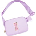 thumbnail image 1 of DAKIMOE Fanny Packs Purse Crossbody Belt Bag Waist Packs with Letter 4 5 6 7 8 9 10 11 12 13 Year Old Personalized Birthday Gift for Christmas Teens Sister Her, 1 of 7