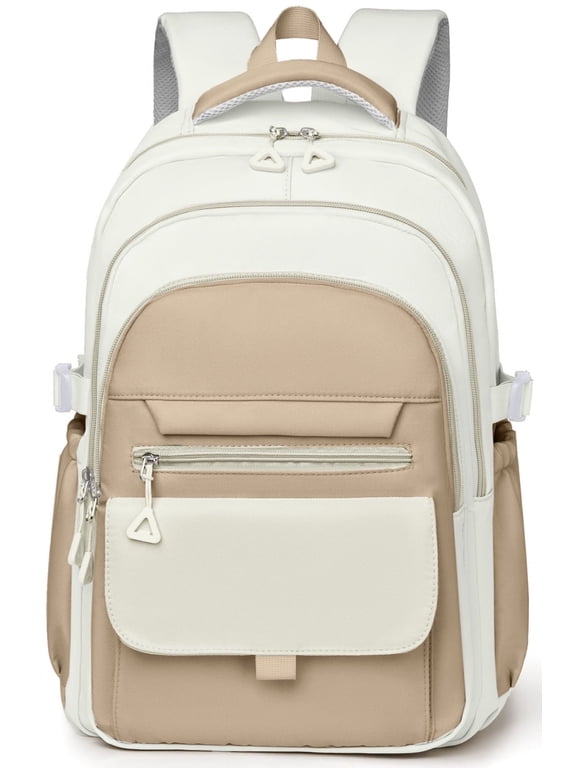Fashion Teen School Backpack for College, Aesthetic Bookbag for Women