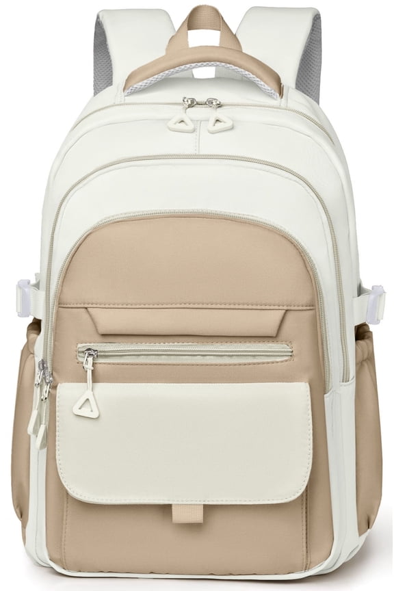 Fashion Teen School Backpack for College, Aesthetic Bookbag for Women