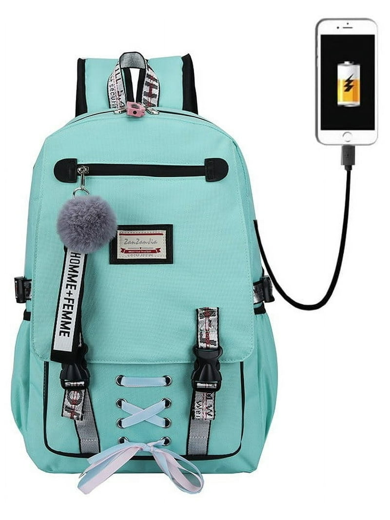 DAKIMOE Fashion Teenage School Backpack Student Middle School bag