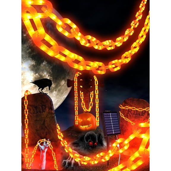 DAKIMOE Halloween Decoration Chain String Lights