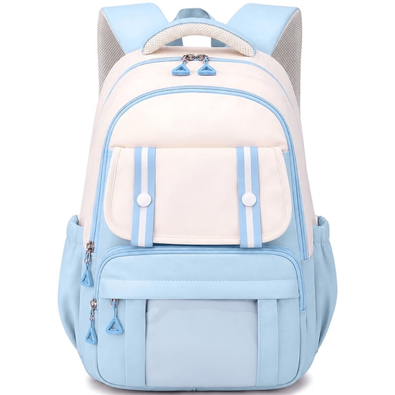 DAKIMOE Kids Backpack, Large Capacity School Bookbag for 15.6 Inch Laptop, Water-Resistant Cute Girl Backpacks for Teen adults, Lightweight Travel Daypack for Middle School College