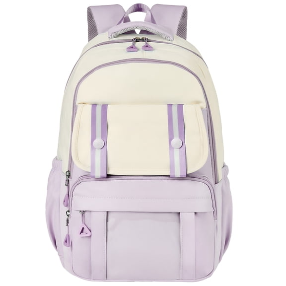 DAKIMOE Kids Backpack, Large Capacity School Bookbag for 15.6 Inch Laptop, Water-Resistant Cute Girl Backpacks for Teen adults, Lightweight Travel Daypack for Middle School College