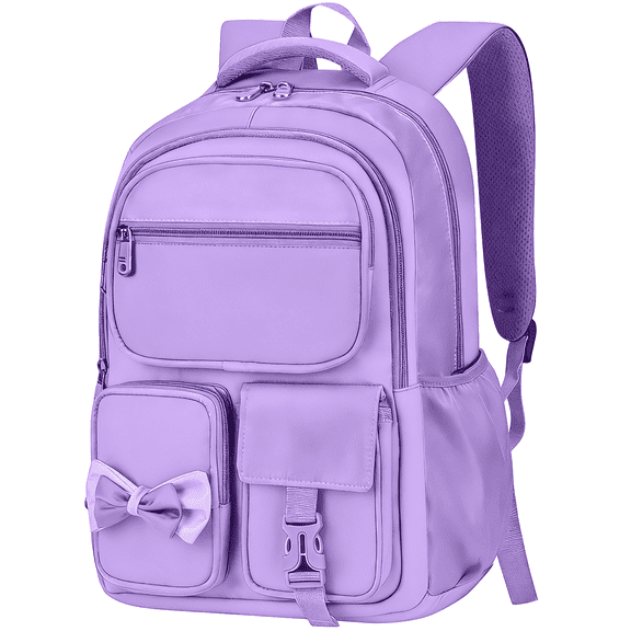 DAKIMOE Kids Backpack School Backpacks for Teens Cute Girlish Middle High School Bookbag Large Capacity Lightweight Waterproof Daypack for College Students