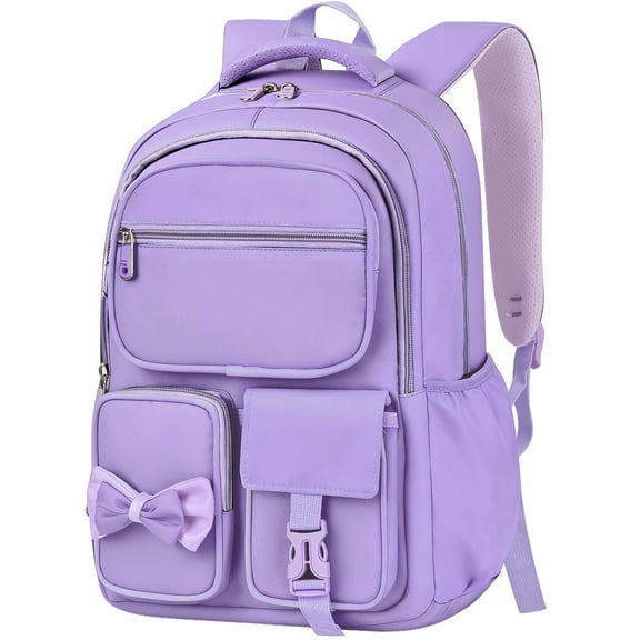 DAKIMOE Kids Backpack School Backpacks for Teens Cute Girlish Middle High School Bookbag Large Capacity Lightweight Waterproof Daypack for College Students