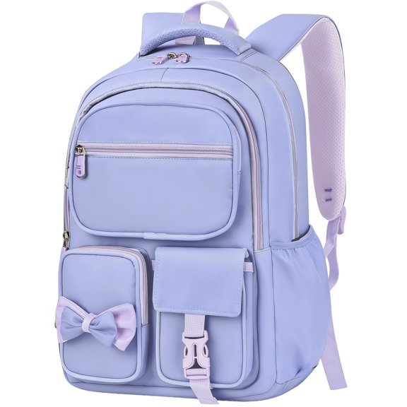 DAKIMOE School Backpacks for Teens Cute Girlish Middle High School Bookbag Large Capacity Lightweight Waterproof Daypack for College Students