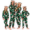 thumbnail image 1 of DAKIMOE Matching Family Christmas Onesies, One Piece Holiday Pajamas Set, Festive Long Sleeve Sleepwear for Men Women Kids, 1 of 7