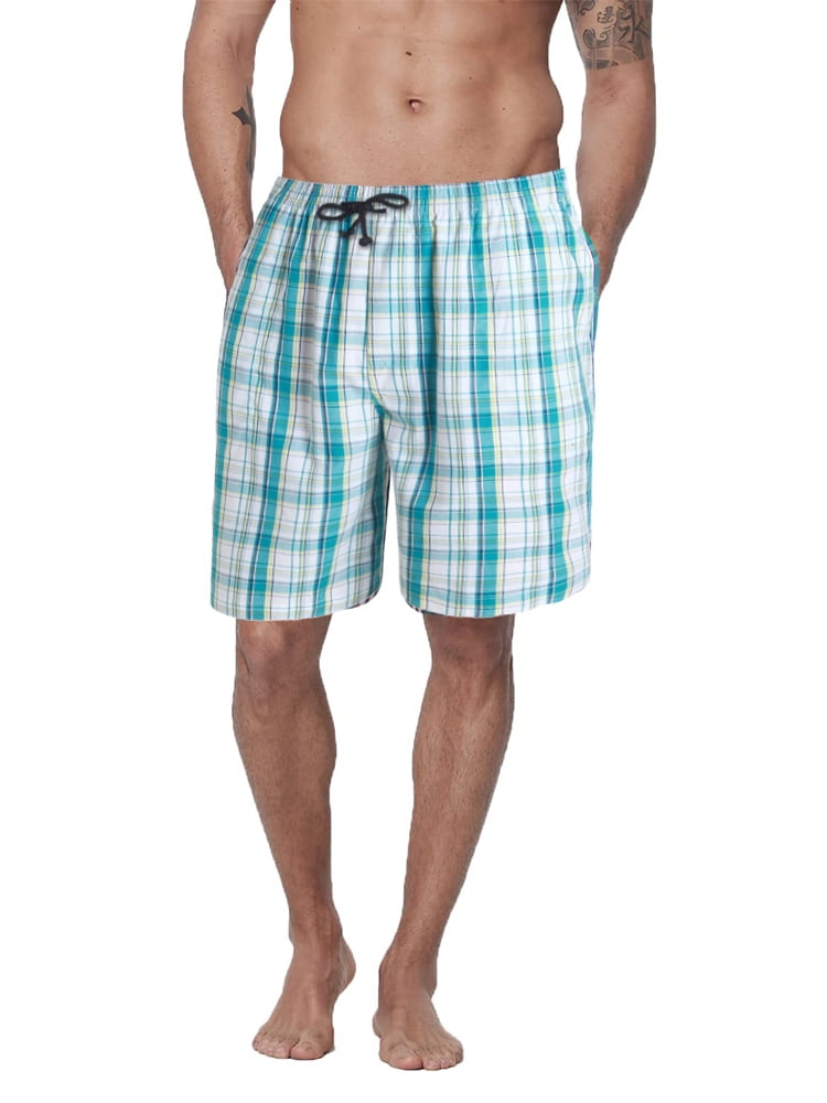 DAKIMOE Mens Sleep Shorts Pajama Shorts Cotton Sleeping Short Pajamas