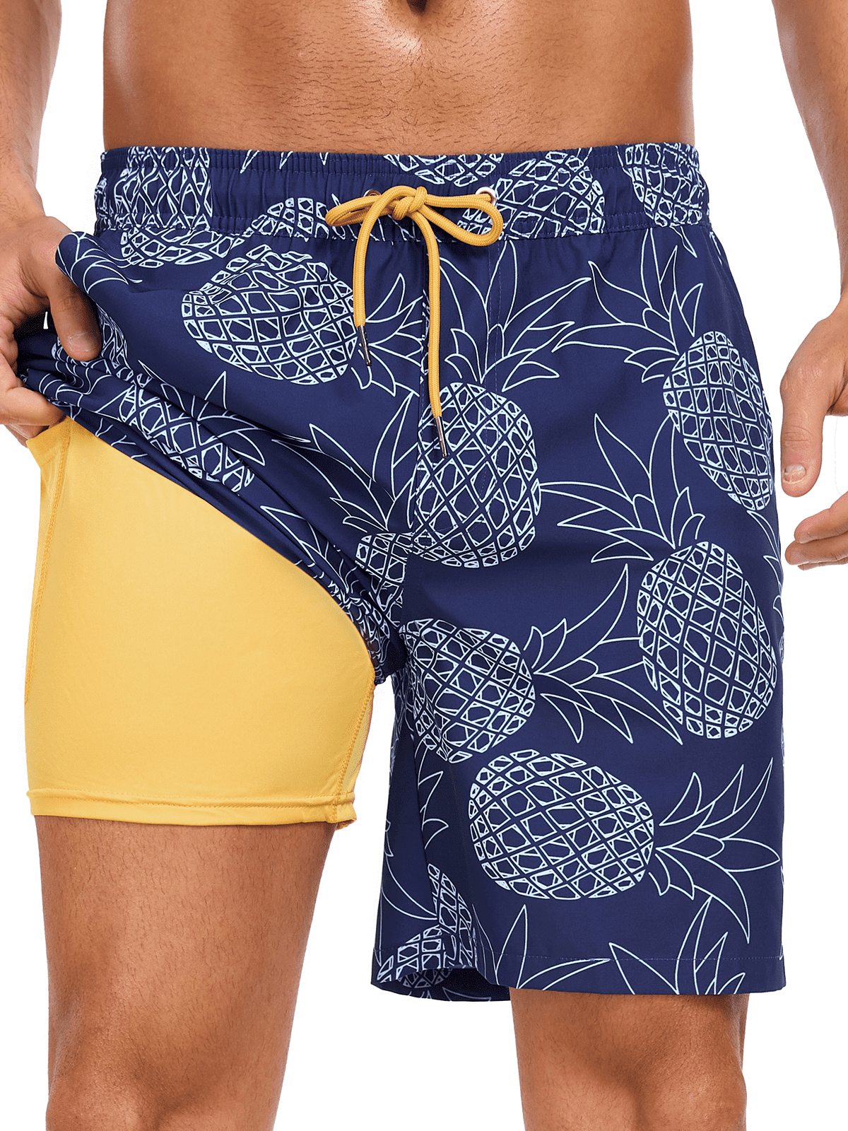 MILANKERR Swim Trunks With Compression