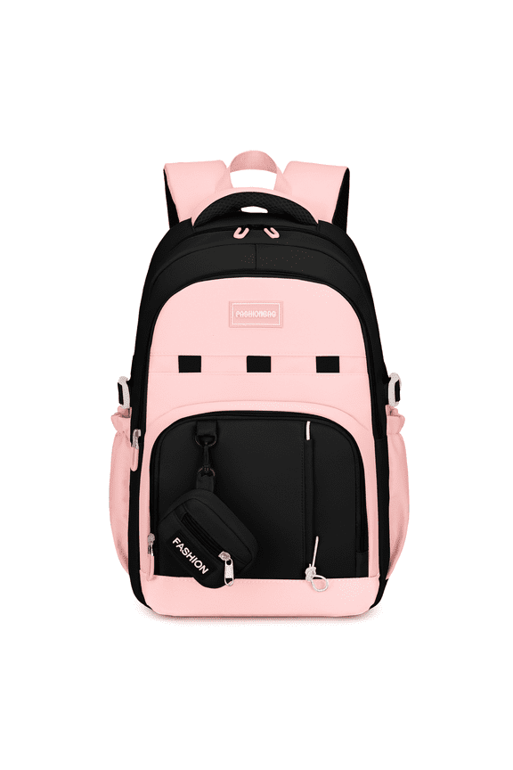 School Backpack for College High Middle School Fashion Student Bag Cute Aesthetic Teen Bookbag for Teens Women Kids Girls Purple