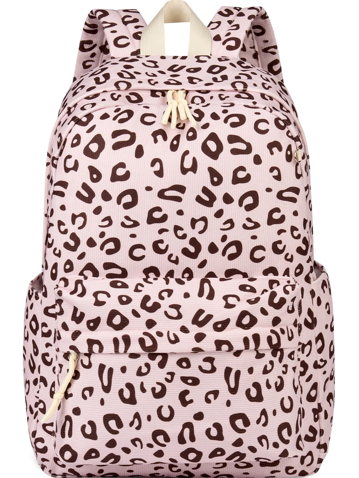 Corduroy Laptop School Backpack for Teen Girls Elementary Travel Daypack School Backpack Teens Girls Women 15.6 Inch Laptop Corduroy  main image 3