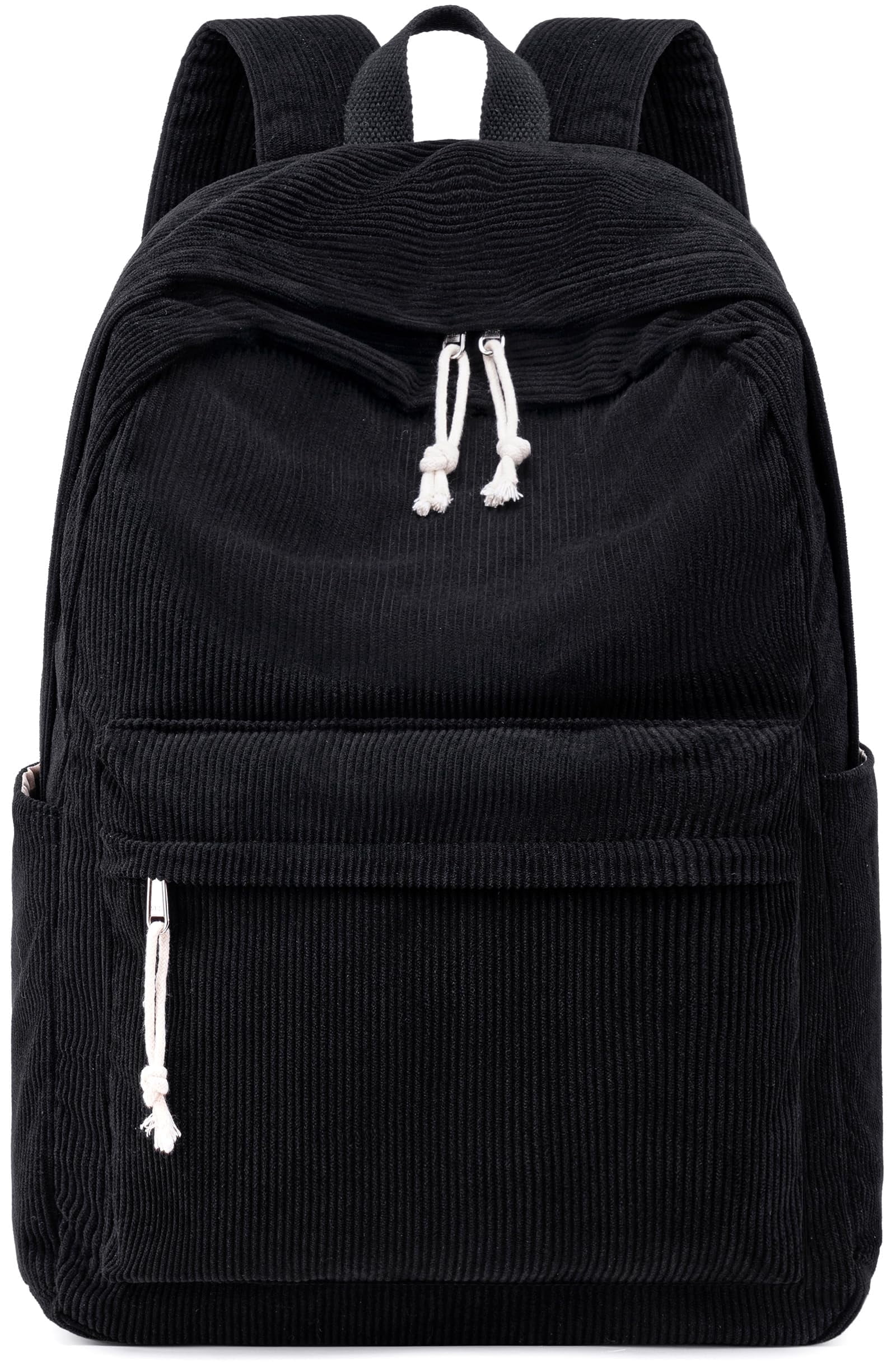 DAKIMOE School Backpack for Kids Teens Girls Cute Girlish Middle High School Bookbag Large Capacity Lightweight Daypack for College Students Black