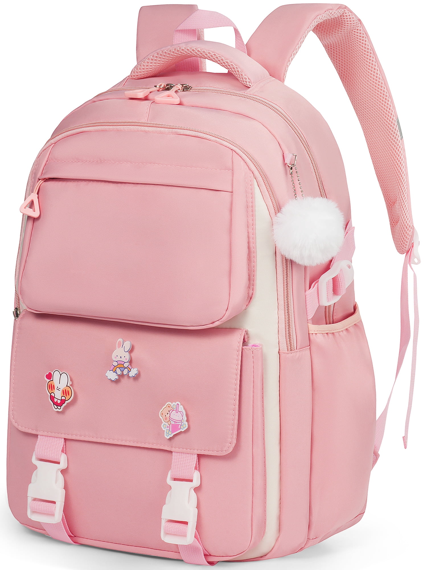 DAKIMOE Kids Backpack School Backpacks for College Cute Girl Middle High School Bookbag Large Capacity Lightweight Waterproof Daypack for Teens Students