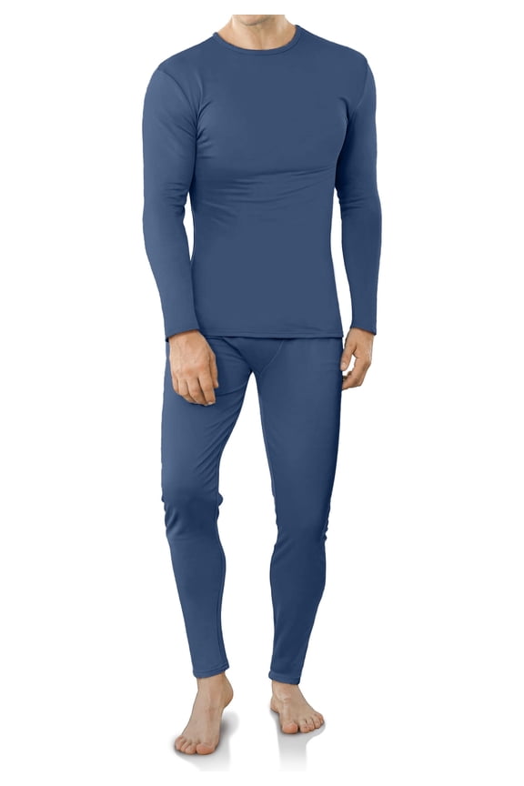 Thermal Underwear for Men Long Johns with Fleece Lined, Base Layer Men Cold Weather Top Bottom