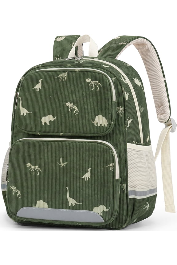 Toddler Backpack for Girls Boys Corduroy Kids Backpacks Cute Kindergarten Daycare School Bag for Students