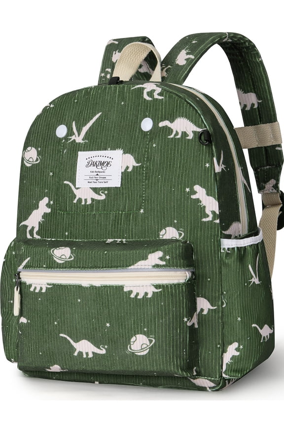 Toddler School Backpack for Girls and Boys 2-5 Kids Bookbags Preschool Kindergarten Backpacks 13.5" Corduroy Daycare Bags School Travel