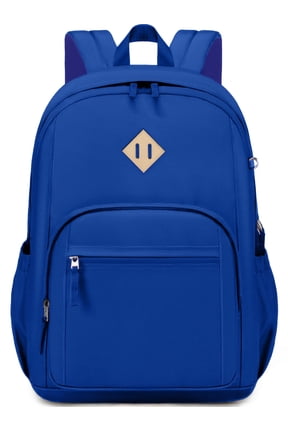 School Backpack for College High Middle School with Computer Compartment Large Capacity Scratch-proof for Travel College Bussiness, Sapphire Blue
